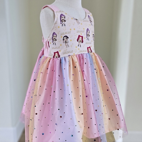size 3T K-pop demon hunters dress